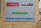 cartel en lona